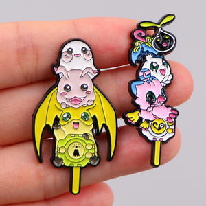 2026 Yeni Özelleştirme Benzersiz Tasarım Anime Emaye Broş Rozeti Metal Yaka İğnesi - Product Image 3