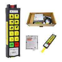 Control Remoto Inalámbrico Avanzado de 10 Teclas, Doble Velocidad, Tri-Proof, IP67, Parada de Emergencia, 4 Teclas Programables, 36V-550V, para Grúa Aérea