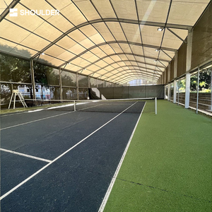 Carpa Deportiva Arcum para Cancha de Pádel, Techo de PVC Personalizado para Exteriores, Carpa Deportiva con <span class=keywords><strong>Arco</strong></span> de Aluminio para Pickleball, Baloncesto, Bádminton - Product Image 1