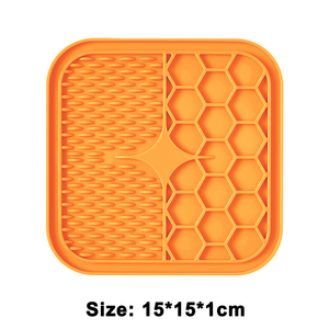 Tapis de lèvres de chien 3d, fournitures pour animaux domestiques, plaque de claquement, baignoire épaisse, en silicone, pour soins des chiens - Product Image 4