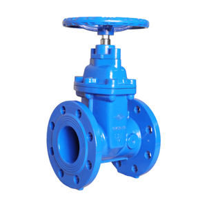 Avec un prix compétitif et des raccords de tuyaux de lutte contre l'incendie de haute qualité Raccords rainurés Vanne de porte à siège flexible Vanne de porte à bride - Product Image 1