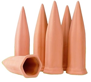 Estacas <span class=keywords><strong>de</strong></span> Riego <span class=keywords><strong>de</strong></span> Terracota con <span class=keywords><strong>Autorriego</strong></span>, Liberación Lenta, Estacas <span class=keywords><strong>de</strong></span> Riego para <span class=keywords><strong>Botellas</strong></span> <span class=keywords><strong>de</strong></span> Vino, Dispositivos <span class=keywords><strong>de</strong></span> Riego para Vacaciones al Aire Libre - Product Image 1
