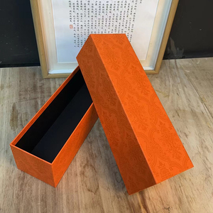 Scatola Colorata di Alta Qualità a Striscia Lunga, Confezione Regalo con Coperchio per Ombrello, Tazza e Bottiglia d'Acqua Personalizzabile - Product Image 1