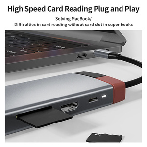 10-en-1 <span class=keywords><strong>USB</strong></span> Type-<span class=keywords><strong>c</strong></span> <span class=keywords><strong>Hub</strong></span> a HDTV Laptop Dock Station para <span class=keywords><strong>Macbook</strong></span> Pro <span class=keywords><strong>Air</strong></span> M1 <span class=keywords><strong>M2</strong></span>,<span class=keywords><strong>USB</strong></span> <span class=keywords><strong>C</strong></span> 3,0 2,0 Splitter PD 100W - Product Image 3