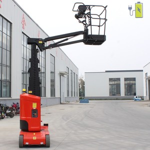 Electric Lifting Scaffold <b>Aluminium</b> Alloy Construction Lifting Platform Electric Aerial Work <b>Ladder</b> - Product Image 4