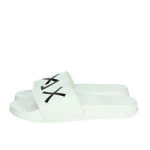 Sun68 Pantoufles pour hommes X35102 Sandales à glissière blanches confortables pour l'été - Product Image 1