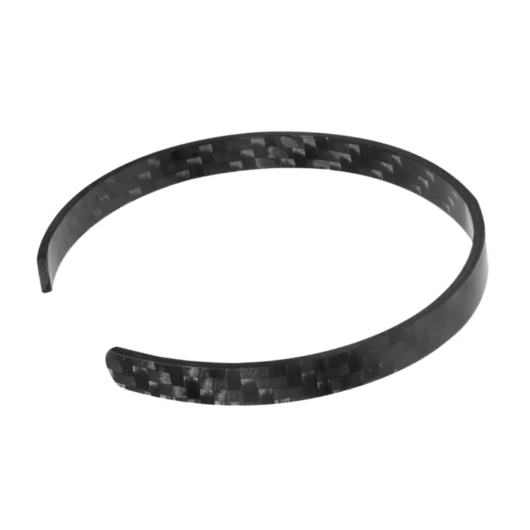 Men Bracelet Green Carbon Fiber Stainless Steel Wholesale Jewelry