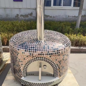 Forno Pizza a Legna Professionale da Esterno in Mattoni Portatile di Alta Qualità a Buon Prezzo dalla Cina - Product Image 1
