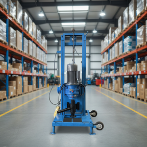 Prezzo all'Ingrosso per Macchina Perforatrice Idraulica Mobile Elettrica Portatile da 100m per Pozzi d'Acqua Domestici - Product Image 1