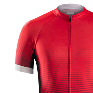 Jersey de Ciclismo de Manga Corta Rojo para Hombre, al por Mayor, de Alta Calidad, Ecológico, 100% Poliéster, Personalizado y Profesional - Product Image 4