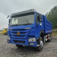 Camion benne HOWO 6x4 d'occasion remis à neuf, 371 CV Euro III pour flotte de construction