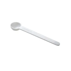 Cucchiaio di plastica personalizzato con LOGO e colore che misura 1ml cucchiaio di misura 0.5g cucchiaio di misurazione di particelle di polvere di plastica