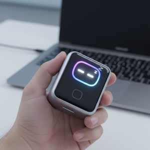 Cargador de pared portátil USB-C PD de 20W/30W/45W con enchufe europeo, cargador USB con pantalla inteligente AI, cargador rápido GaN para negocios y viajes - Product Image 6