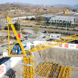 Grúa Torre de Brazo Articulado DAHAN de 6 Toneladas CTL110-4015 en Oferta, Pluma de 40 m, Altura Máxima de 102 m, con Caja de Cambios, Motorreductor y Componentes Principales del Motor - Product Image 1