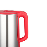 Bouilloire électrique en acier inoxydable à ébullition rapide 2,2 L avec contrôle de la température, sans fil, portable, arrêt automatique pour la maison et le bureau