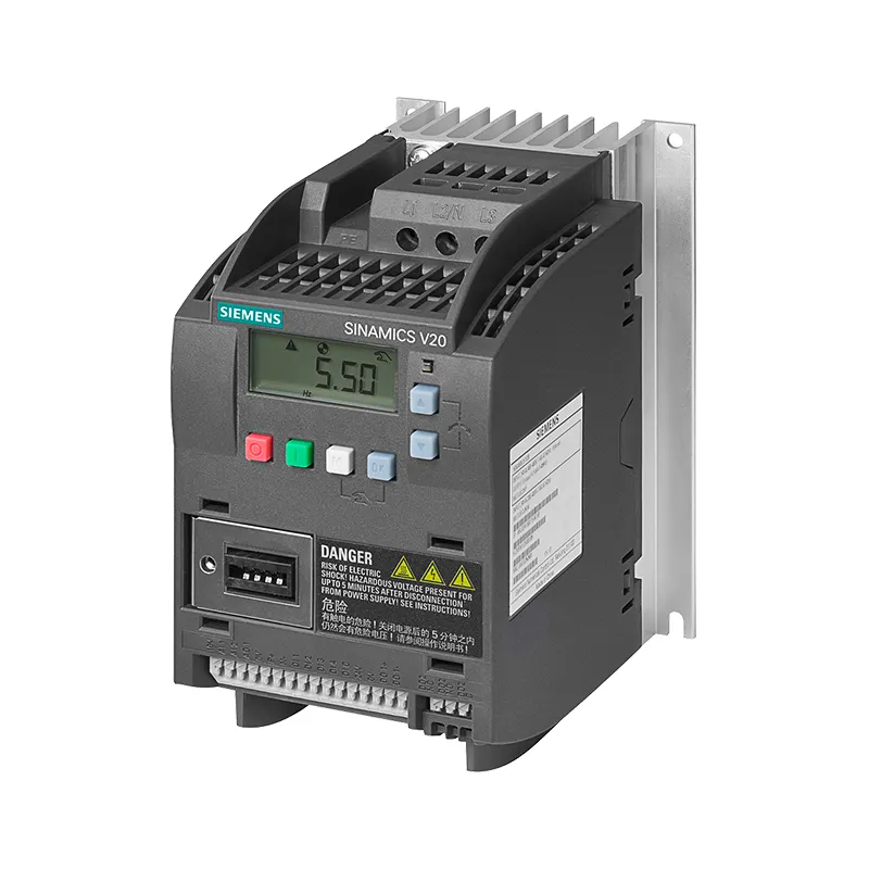 Siemens 3PH 380V Inverter 6SL3210-5BE17-5UV0 V20 0.75kW Frequentie Converter, Een Jaar Garantie