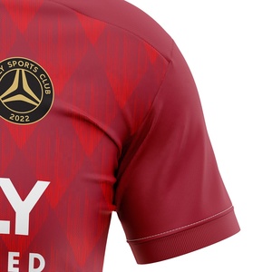 Dry Fit Polyester Fabric Sublimation <strong>t</strong> <strong>Shirts</strong> Manufacturer Custom Football <strong>v</strong> <strong>Neck</strong> <strong>t</strong> <strong>Shirts</strong> <strong>Men</strong> - Product Image 4