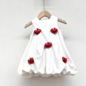 Vestito Estivo per Bambine - Stile Normcore/Minimalista, Mini Abito Lungo alla Moda ODM - Product Image 2