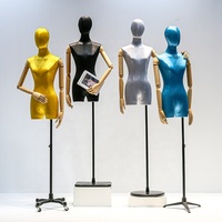 Mannequin de couture demi-corps grande taille pour la photographie de vêtements féminins, conception personnalisée, idéal pour la confection de robes