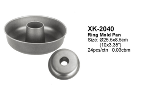 DF DF EDS XK-2043 Molde Redondo para Pastel, Bandeja Redonda para Hornear Pan con Revestimiento de Acero al Carbono, Molde para Hornear en Horno con Asa, Molde Redondo para Tartas - Product Image 1