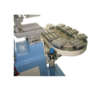 Imprimante à tampon pneumatique semi-automatique d'occasion à double couleur avec convoyeur, nouveau moteur pour l'impression d'étiquettes sur pièces plastiques - Product Image 4