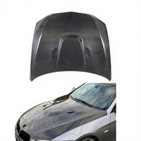 Capot personnalisé en fibre de carbone véritable pour BMW Série 3 E92 Coupé (versions pré-LCI et LCI) 328i 335i 2007 2008 2009 2010 2011 – Amélioration