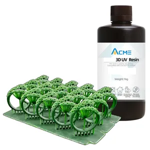 ACME 3d High Wax Uv Casting Liquid 405nm 3d Printing Resin For Lcd Dlp 3d Printer