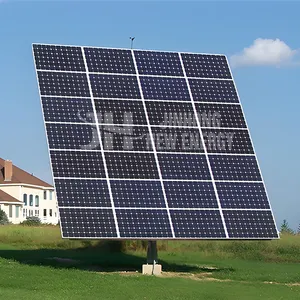 Jinhong solare tracker 15kw 28 pannelli produttore di vendita diretta doppio asse solare tracker di vendita a caldo solare tracker