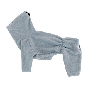 Qiqu Pet Supplies Luxury Eco-Friendly Custom New Designers Full Body Suit Dog Jumpsuit Italian <strong>Greyhounds</strong> Whippets Cozy <strong>Fleece</strong> - Product Image 1