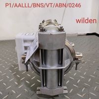 Pompe WILDEN P1/AALLL/BNS/VT/ABN/0246 Wilden 01-10949 Pro-Flo 1/2" (13mm) Pompe à double diaphragme à air comprimé en métal à fixation par collier AODD