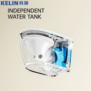 <span class=keywords><strong>WC</strong></span> intelligent en céramique moderne avec télécommande, siège chauffant, fonction lavage féminin, drainage P-Trap/S-Trap, tout inclus - Product Image 3
