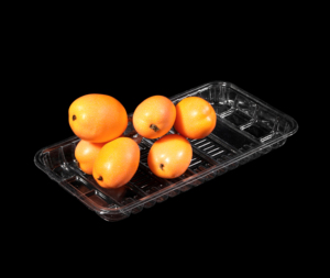 Siêu thị trái cây tươi khay rau quả dùng một lần vật nuôi nhựa hình chữ nhật trái cây Khay trong suốt vỉ bao bì thực phẩm khay - Product Image 5