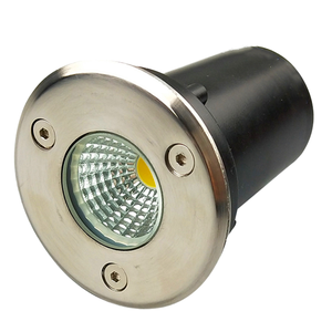 Lumière LED souterraine en acier inoxydable étanche IP67, 3W COB, lampe de sol, éclairage extérieur, spot de jardin, éclairage paysager - Product Image 1