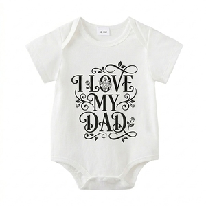 Tutina per Neonati in Puro Cotone 100% Lavorata a Maglia, Abbigliamento per Neonati a Maniche Corte, Body e Tutine per Bambini, Vendita all'Ingrosso Diretta dalla Fabbrica - Product Image 4