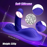 App-gesteuerter Vibrator mit 9 Stoß- und Vibrationsmodi für Klitoris-, Perineum- und G-Punkt-Stimulation