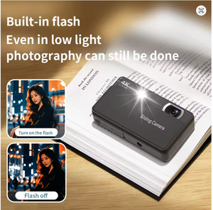 Cámara Digital <span class=keywords><strong>de</strong></span> 64MP con Pantalla <span class=keywords><strong>de</strong></span> 2.8 Pulgadas para Fotografía, Zoom Digital 16X, Videocámara Deslizante 4K, Cámara Compacta para Vlogging M15 - Product Image 4