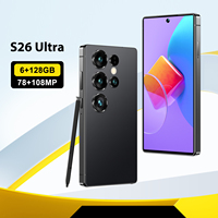 S26 Ultra Mini Dual SIM Card Android Teléfono móvil inteligente con pantalla HD de 5,0 pulgadas 6GB + 128GB Almacenamiento Deca Core CPU