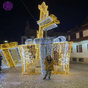 Arche de Noël commerciale pour événements festifs en plein air - Product Image 3