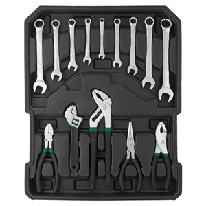 Coffret à outils de 799 pièces, chariot à outils en aluminium, clés mixtes, clés hexagonales pour la réparation de machines domestiques et automobiles - Product Image 3