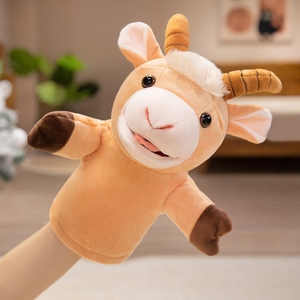 Títeres <span class=keywords><strong>de</strong></span> Mano <span class=keywords><strong>de</strong></span> Oveja y Cabra <span class=keywords><strong>de</strong></span> Peluche, Lindos y Interactivos, para Niños, Juego <span class=keywords><strong>de</strong></span> Imitación y Cuentos - Product Image 4