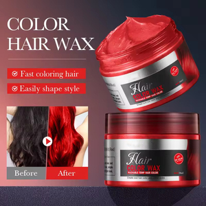 Crème de coiffure professionnelle 6 couleurs à faible teneur en ammoniac Style de rue semi-permanent pour les familles utilisation de cire de marque privée pour les cheveux - Product Image 2