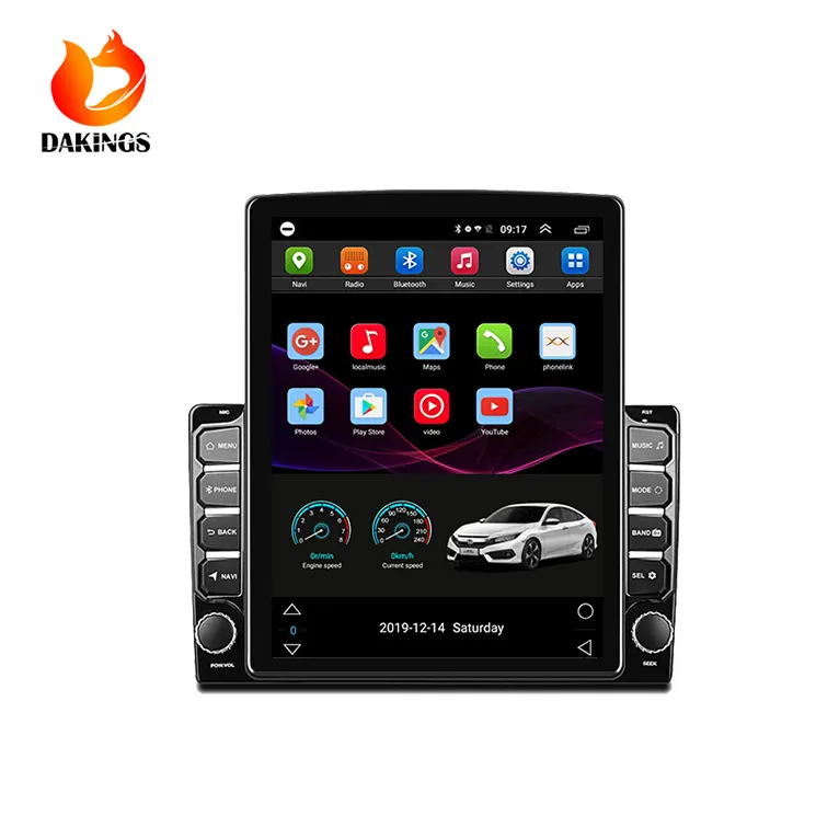Универсальная 2 din поддержка rds вращающийся экран 2din Android автомобильное стерео радио 10 для продажи