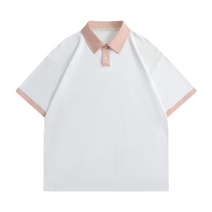 Camisetas Personalizadas de Corte Ajustado, de Secado Rápido y Transpirables, de Primera Calidad, en Mezcla de Poliéster/Algodón de Color Sólido, para Uniformes con Bordado Personalizado - Product Image 1