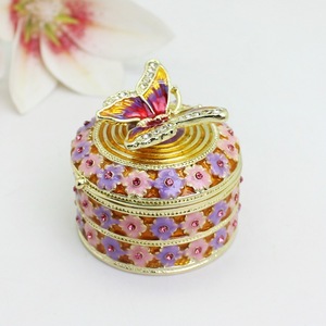 Boîtes à bijoux uniques pour décoration de fête de mariage, cadeaux de Noël chers pour filles, ornements de mode, décoration artisanale pour la maison - Product Image 1