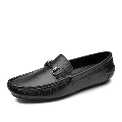 Men Moccasin Outdoor Casual Loafer Driving Soft Genuine Leather Shoes