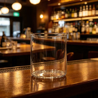 Gobelets à boire en verre de qualité alimentaire de 400 ml, sans BPA, réutilisables, faits à la main, modernes, adaptés au micro-ondes et au lave-vaisselle, avec logo personnalisé