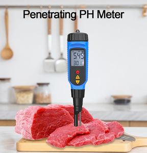 Medidor de <span class=keywords><strong>pH</strong></span> Digital de Penetração para Massas, Carnes, Vegetais, Frutas, Molhos e Semi-sólidos, Testador de <span class=keywords><strong>pH</strong></span>, Acidímetro com Sensor Inteligente PH818M - Product Image 3