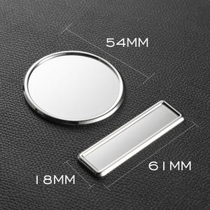 Produttori cinesi Mini Badge per auto per porta documenti Custom targa auto inserto targa personalizzata inserto targa - Product Image 6