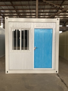 Casa Contenedor Portátil de 20 pies, Desmontable, con Panel Sándwich, para Uso en el Hogar o <span class=keywords><strong>la</strong></span> Oficina, Personalizable, Tipo Invernadero - Product Image 3