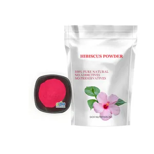 Goh nhà sản xuất cung cấp chất lượng cao nước tự nhiên hòa tan Roselle Hibiscus bột hoa dâm bụt bột